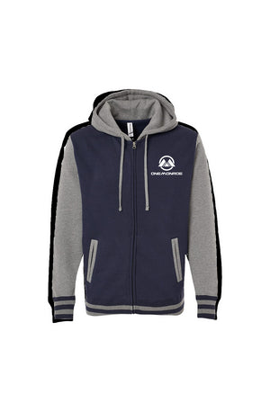 UNISEX HEAVYWEIGHT VARSITY ZIP HOOD