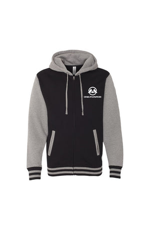 UNISEX HEAVYWEIGHT VARSITY ZIP HOOD