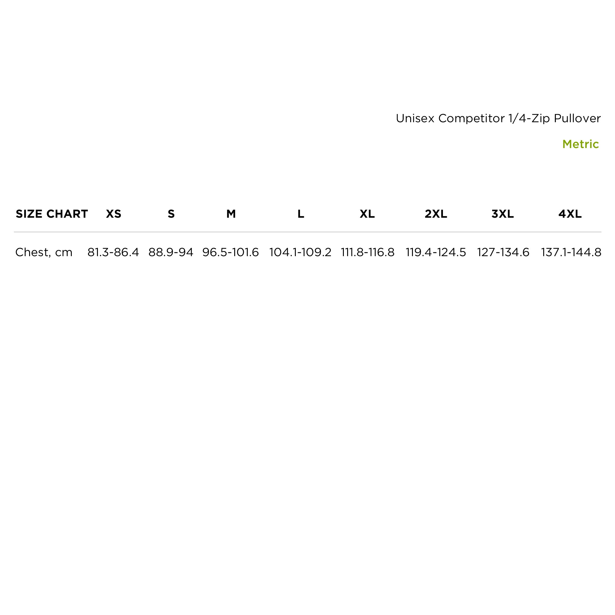 size_chart_metric