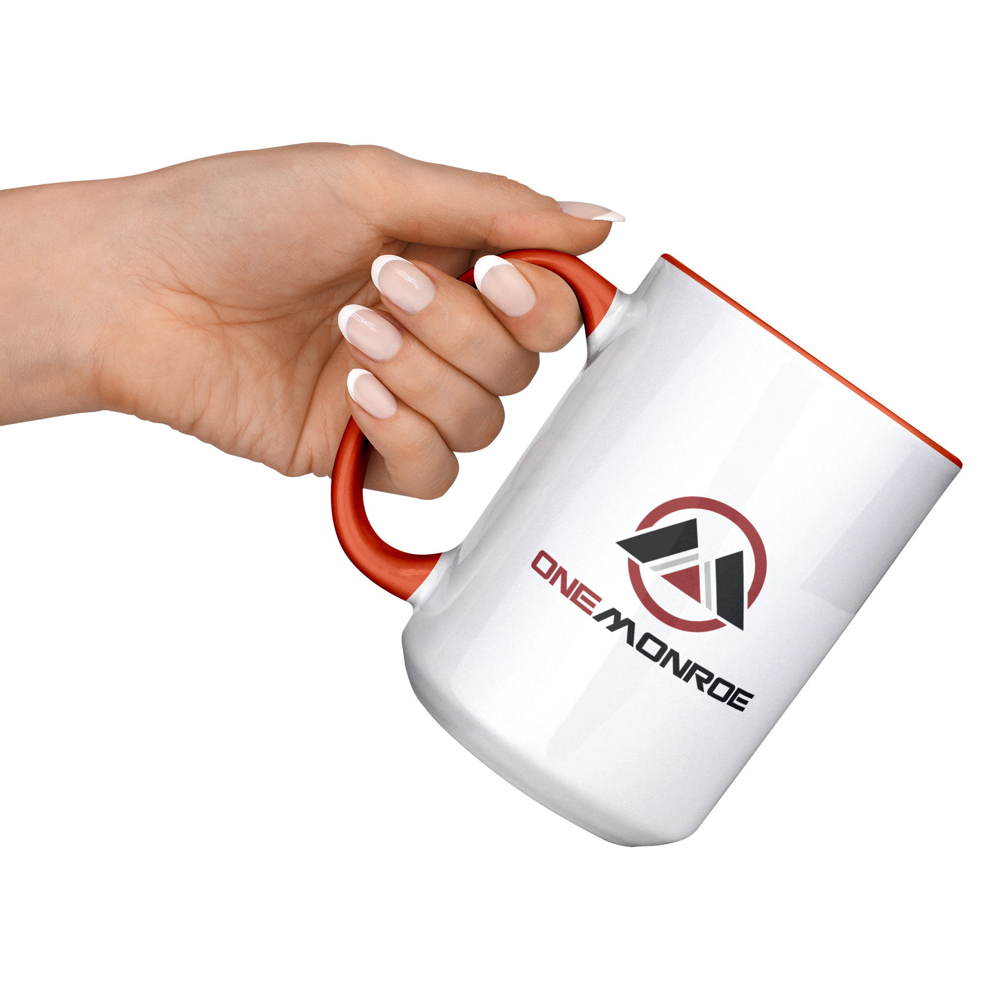 White_and_orange_OneMonroe_15oz_mug-TeeL_LH_Raised_Angle_Mockup.png