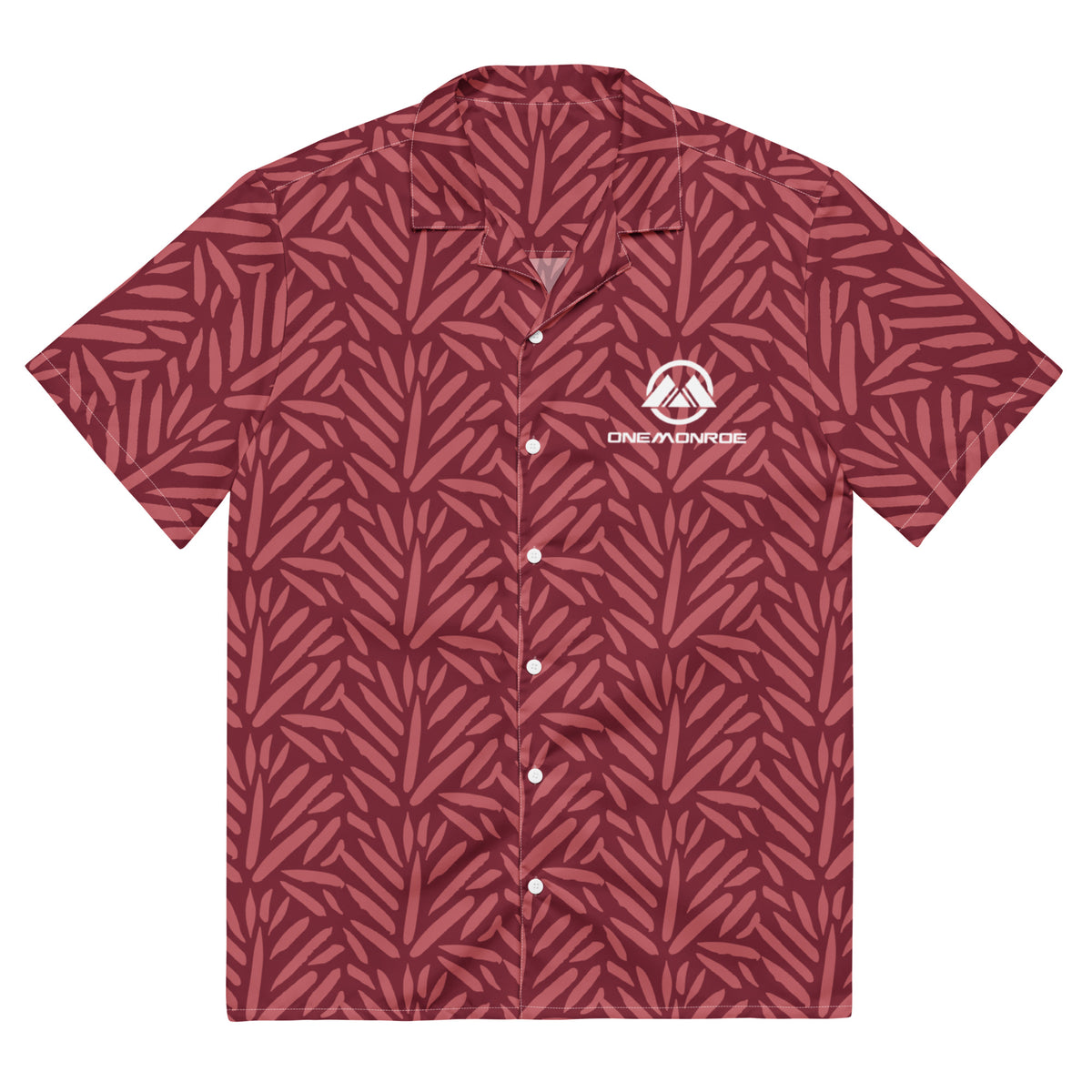 Unisex button shirt- Red Flair – One Monroe Apparel