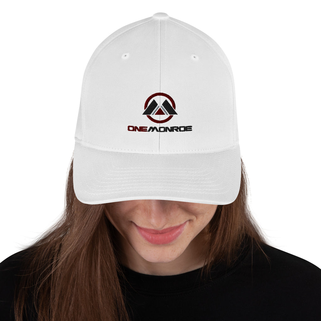 OneMonroe Structured Twill Cap (Full Color Logo) - PF