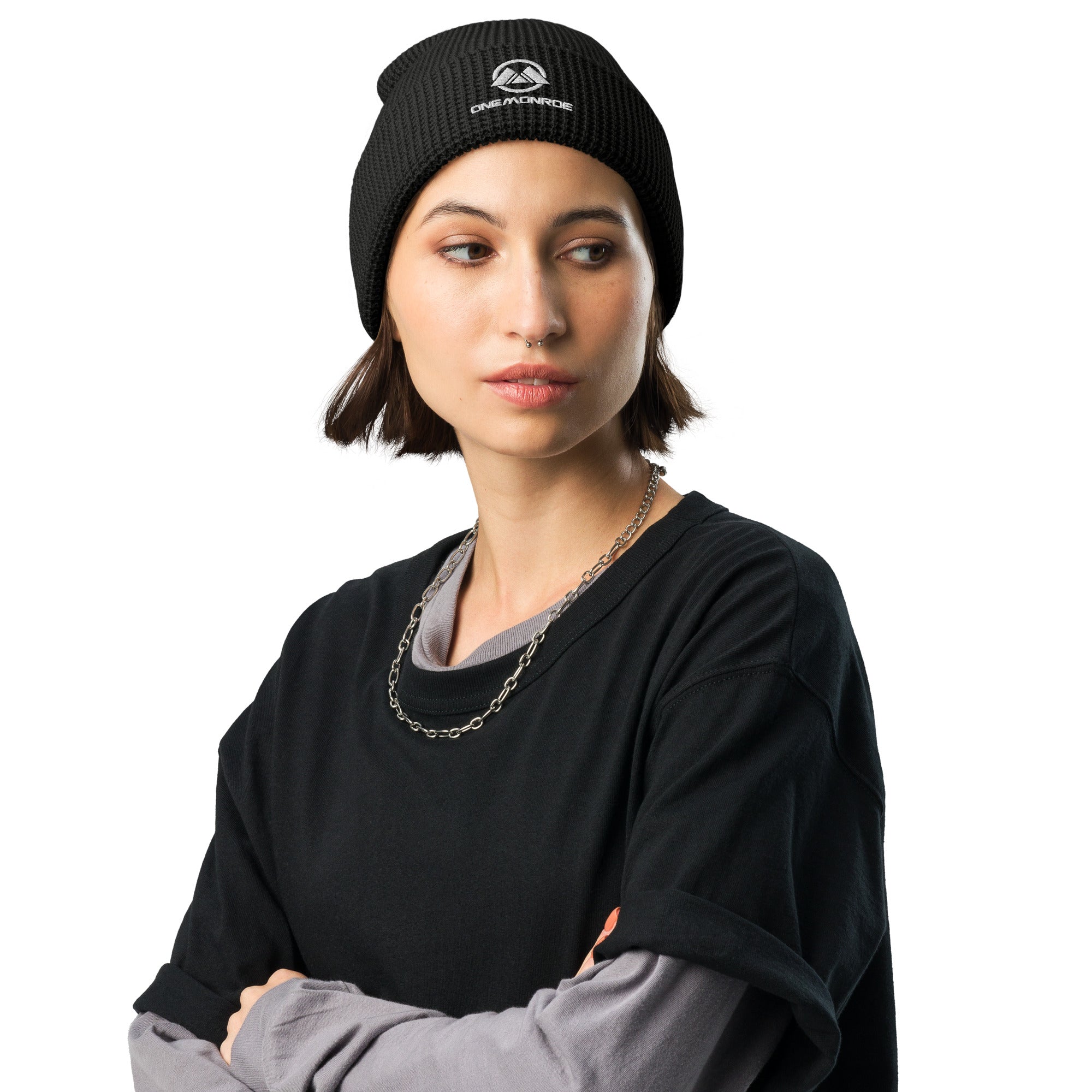 OneMonroe Waffle beanie