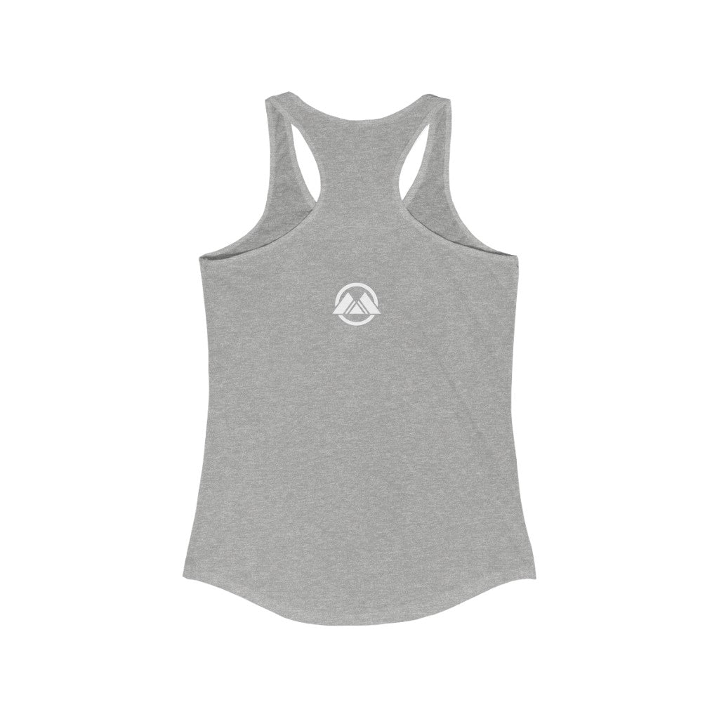 Gym Hair Don't Care Women's Ideal Racerback Tank