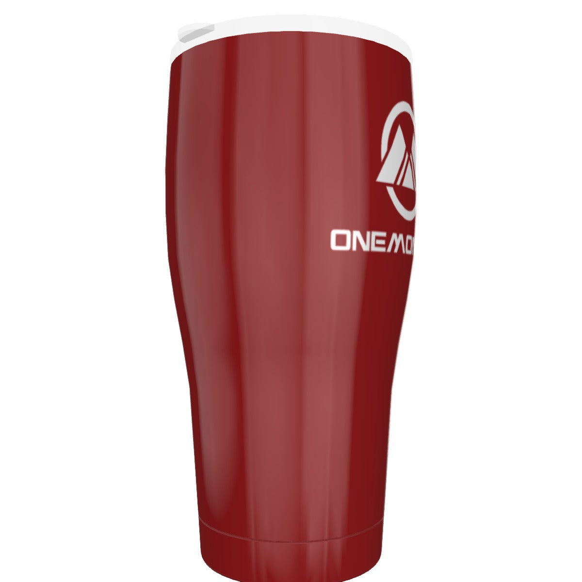 Red Stainless Steel Cone Tumbler 30oz