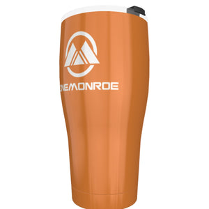 Orange Stainless Steel Cone Tumbler 30oz