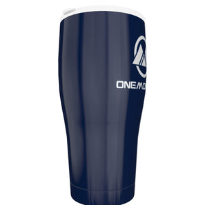 Dark Blue Stainless Steel Cone Tumbler 30oz