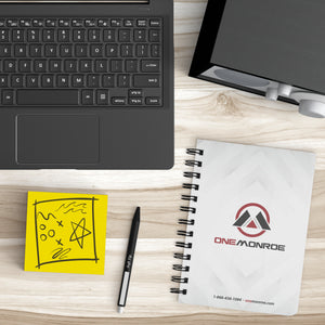 OneMonroe Laminate Cover Spiral Notebook