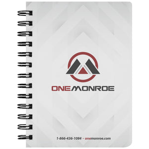 OneMonroe Laminate Cover Spiral Notebook