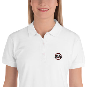 OneMonroe Embroidered Women's Polo Shirt (All Color Logo)