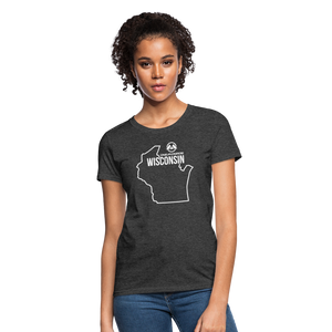 Women's T-Shirt - heather black