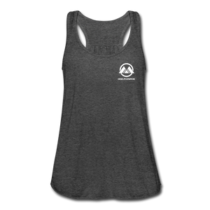 Women's Flowy Tank Top by Bella - deep heather