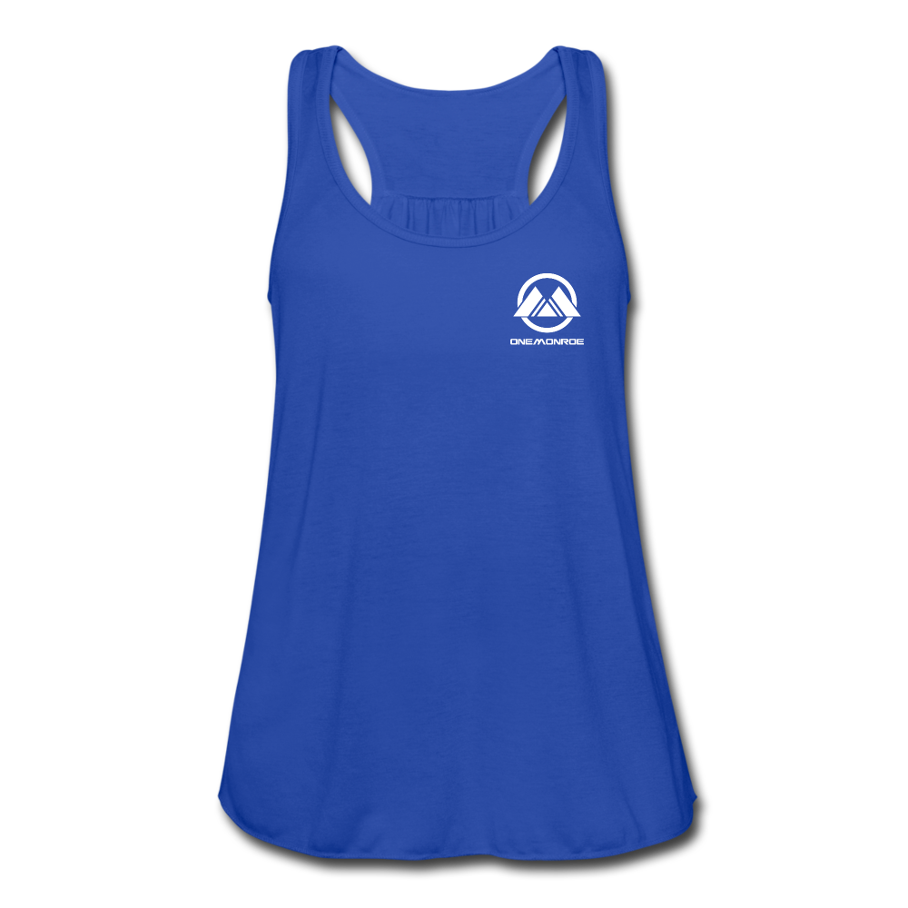 Women's Flowy Tank Top by Bella - royal blue