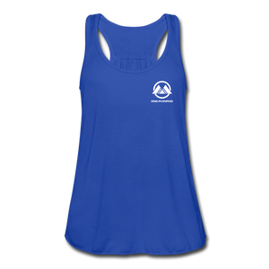 Women's Flowy Tank Top by Bella - royal blue