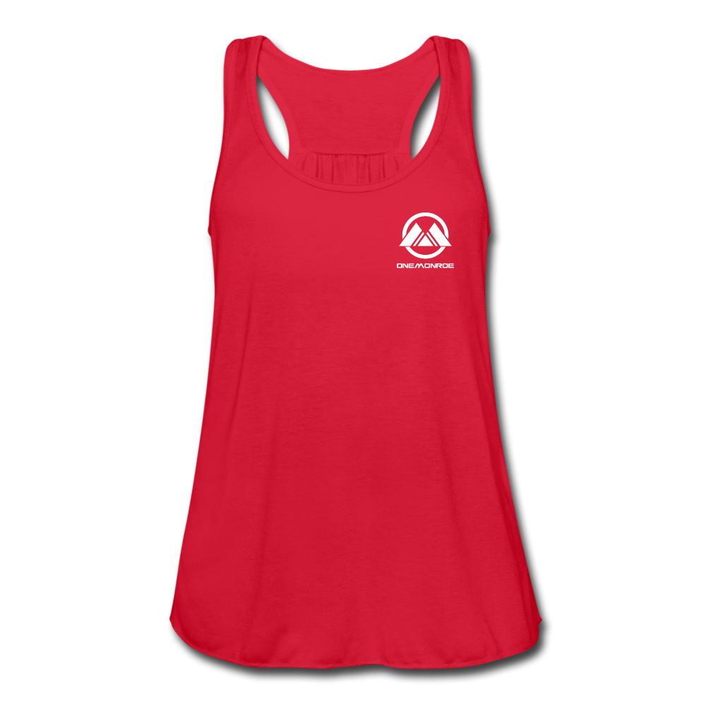 Women's Flowy Tank Top by Bella - red