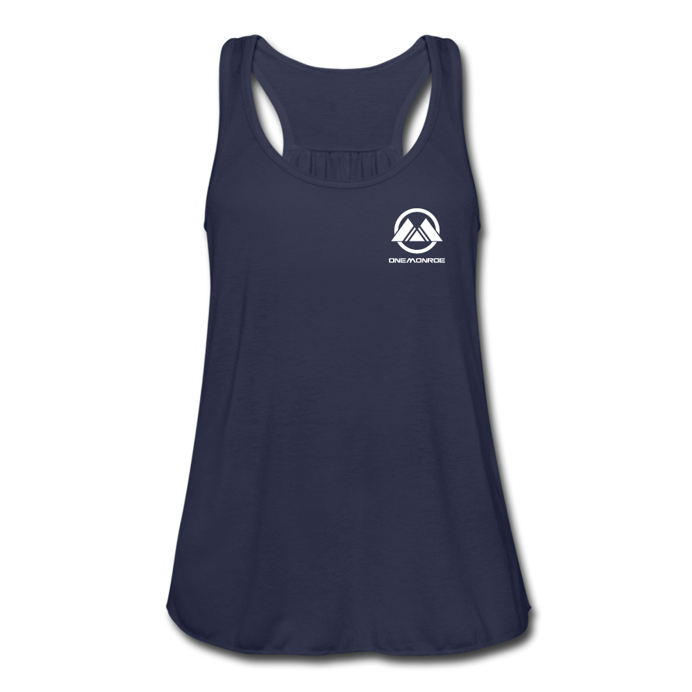 Women's Flowy Tank Top by Bella - navy