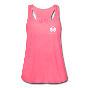 Women's Flowy Tank Top by Bella - neon pink