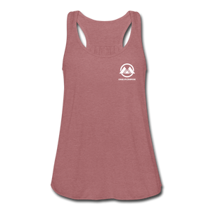 Women's Flowy Tank Top by Bella - mauve