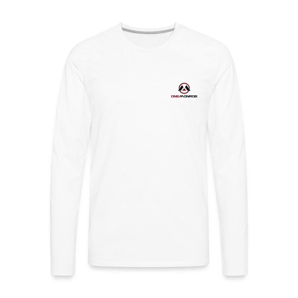 Monroe Men's Long Sleeve Cotton T-Shirt (All Color Logo) – One Monroe ...